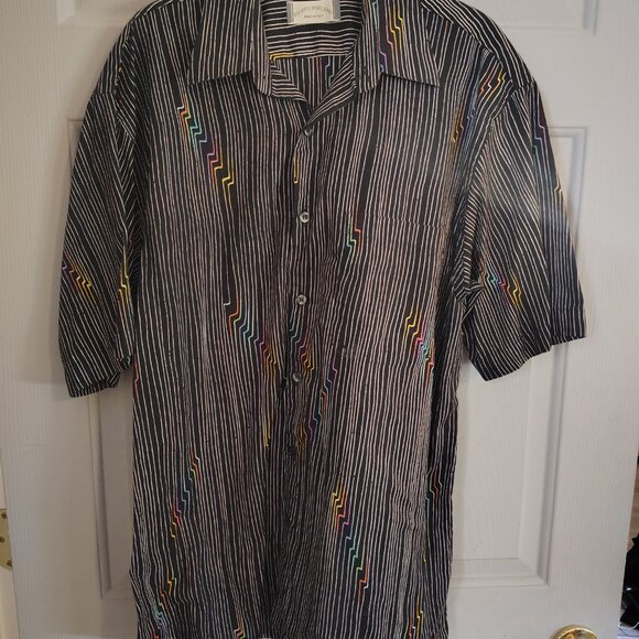 Men's Italian Vintage Button Down Shirt - Picture 2 of 3